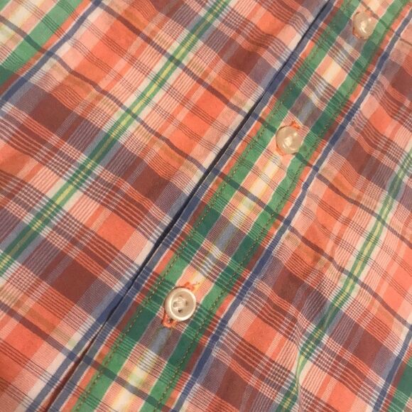 Ralph Lauren Short Sleeve Plaid Button Down - 4T - Picture 5 of 7
